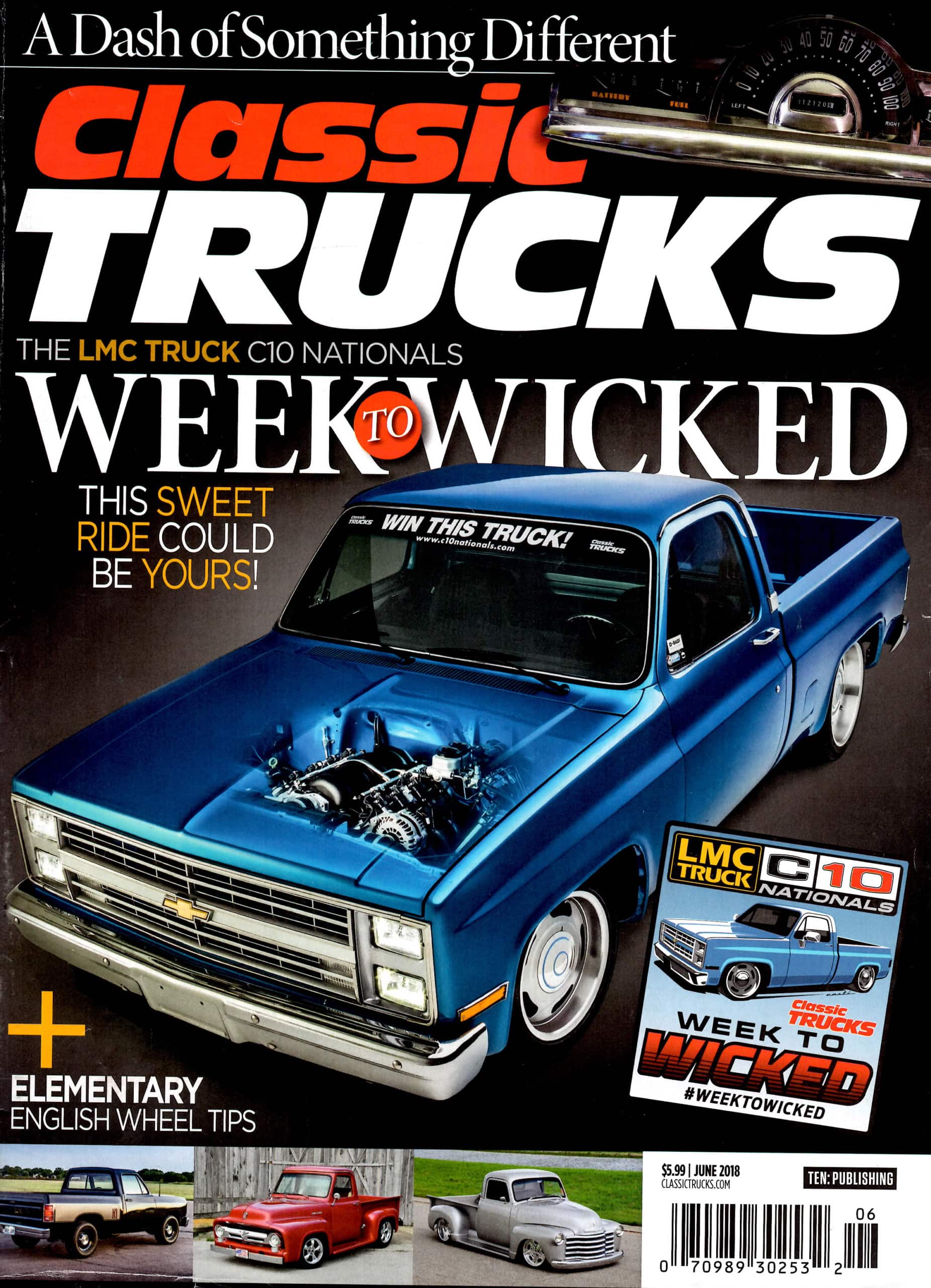 Classic Trucks Magazine Cover - June 2018